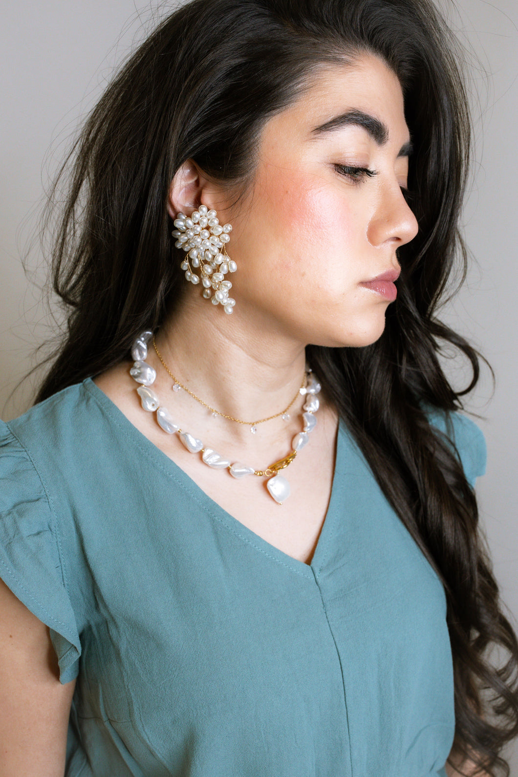 Chunky Pearl Necklace