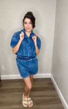 Load image into Gallery viewer, Torrie Denim Romper
