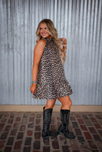 Load image into Gallery viewer, Luna Leopard Party Dress
