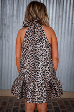 Load image into Gallery viewer, Luna Leopard Party Dress
