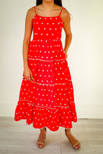 Load image into Gallery viewer, Rosalie Polka Dot Maxi
