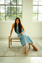 Load image into Gallery viewer, Mae Denim Midi Dress
