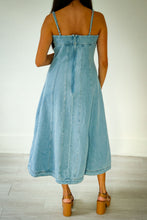 Load image into Gallery viewer, Mae Denim Midi Dress
