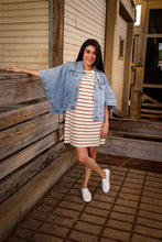 Load image into Gallery viewer, Sloan Denim Poncho Jacket

