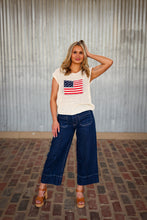 Load image into Gallery viewer, Clarie Stars and Stripes
