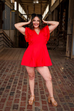 Load image into Gallery viewer, Tinsley V-Neck Romper
