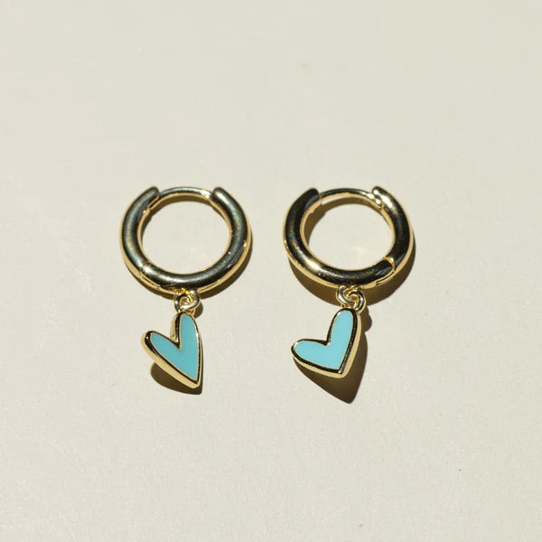 Teal Sweetheart Huggies