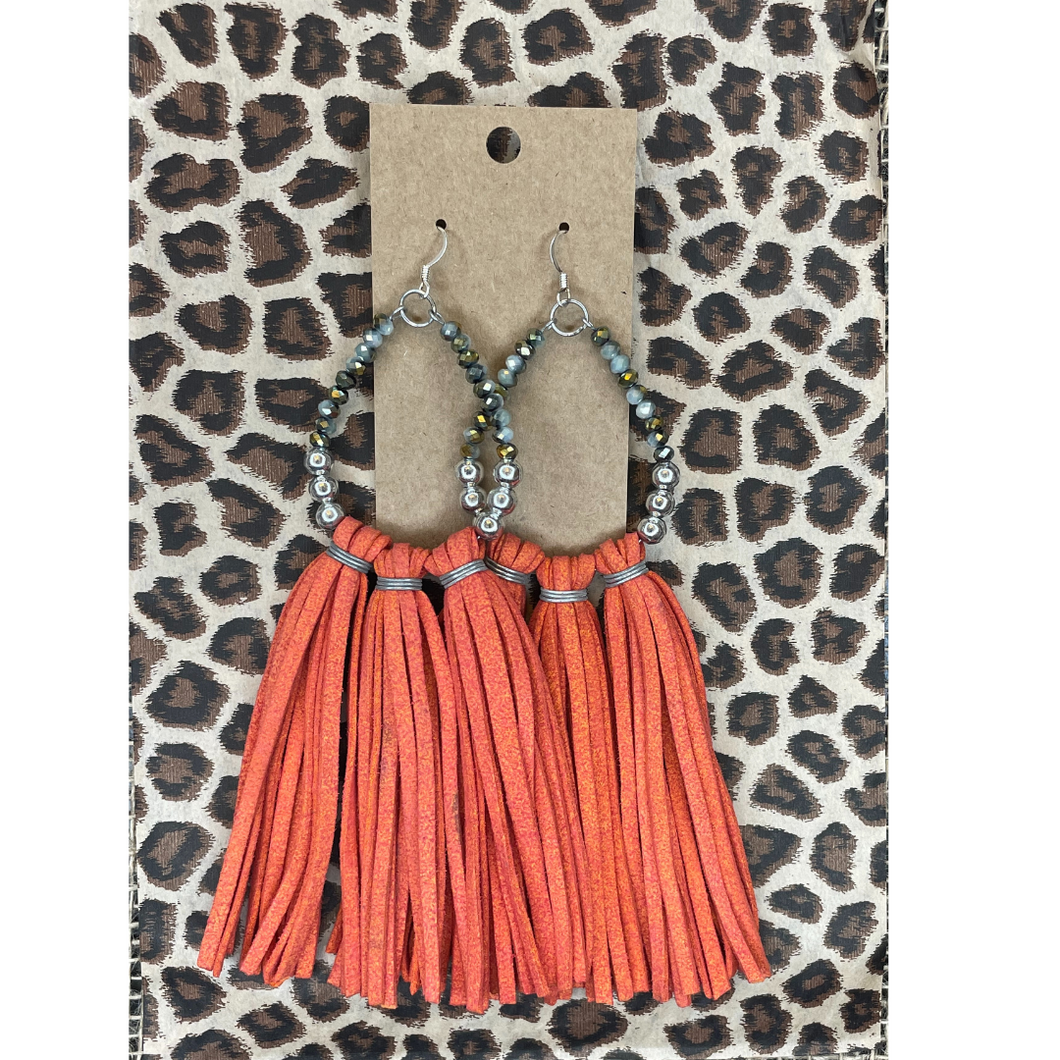 Boho Cowgirl Fringe Earrings